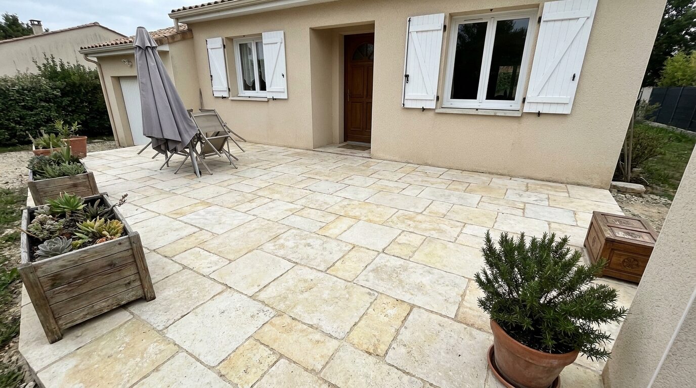 Travaux de maçonnerie réalisés par AT Construction dans l'Hérault — réalisation 3