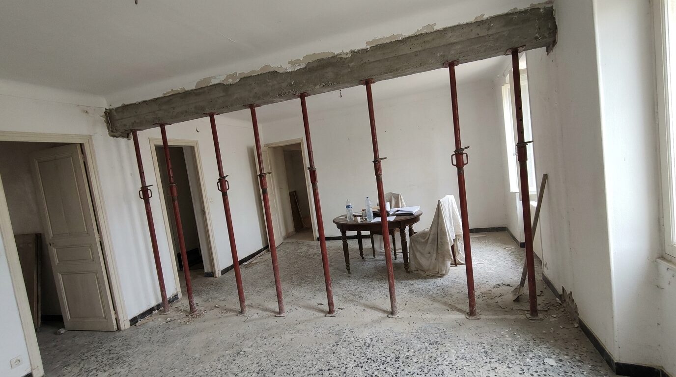 Travaux de maçonnerie réalisés par AT Construction dans l'Hérault — réalisation 8