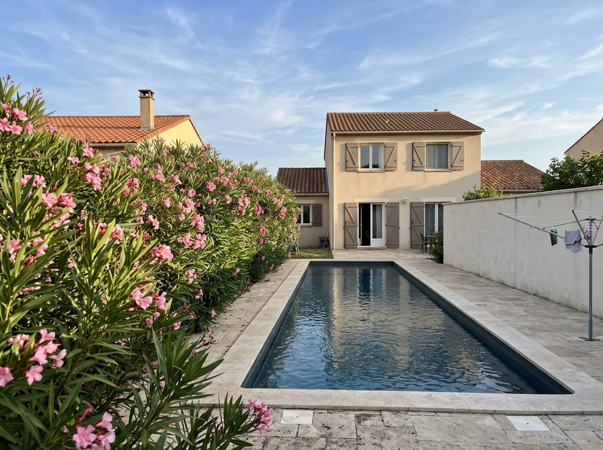 Piscine sur-mesure réalisée par AT Construction dans l'Hérault — réalisation 2