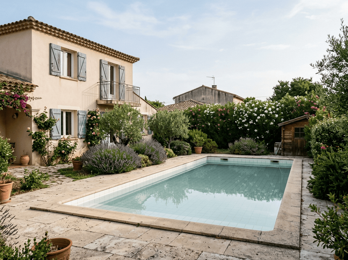 Piscine sur-mesure réalisée par AT Construction dans l'Hérault — réalisation 8