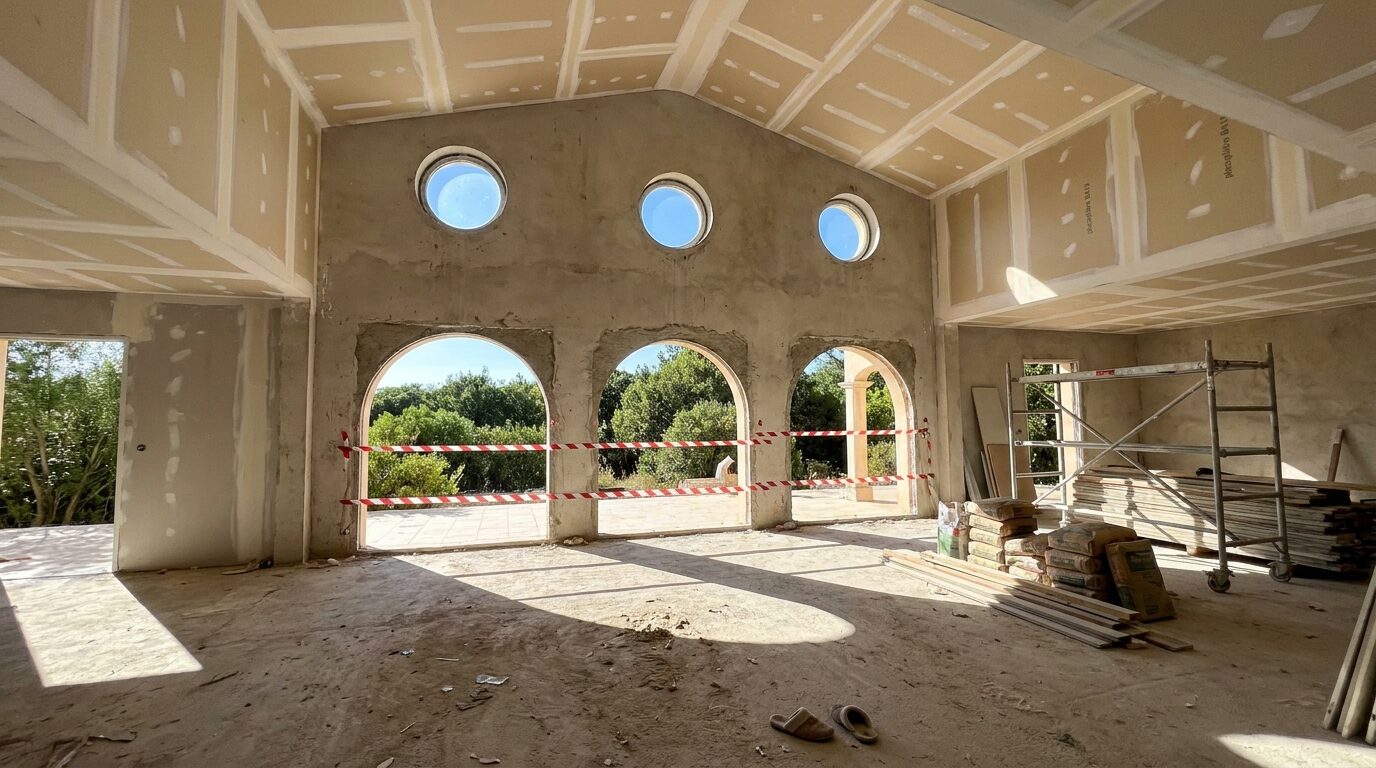Rénovation de maison réalisée par AT Construction dans l'Hérault — réalisation 5