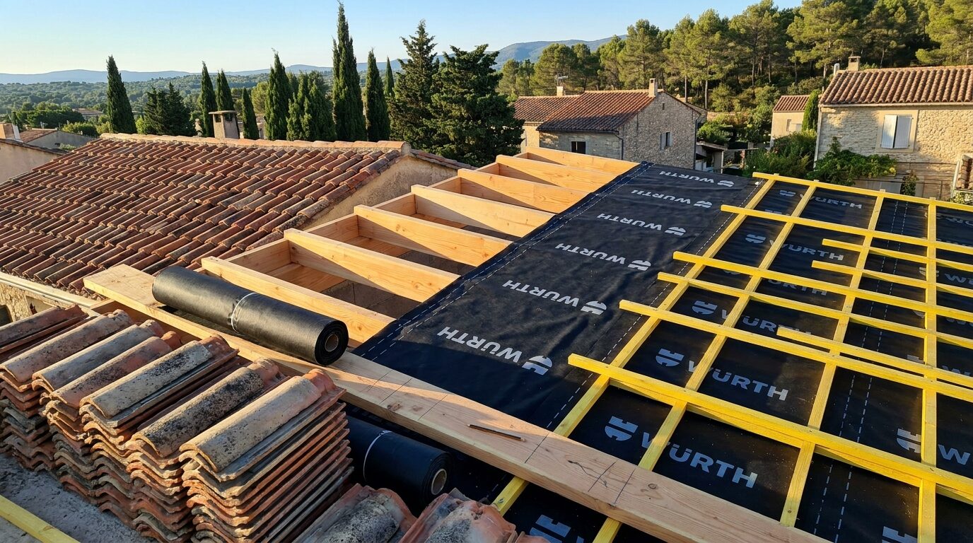 Rénovation de maison réalisée par AT Construction dans l'Hérault — réalisation 7